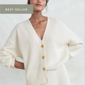 NWOT Jenni Kayne Cropped Cashmere Cocoon